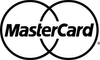 Mastercard logo black outline